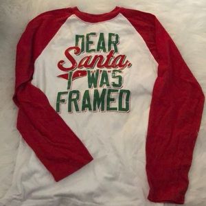 Christmas shirt - “Dear Santa, I was framed”